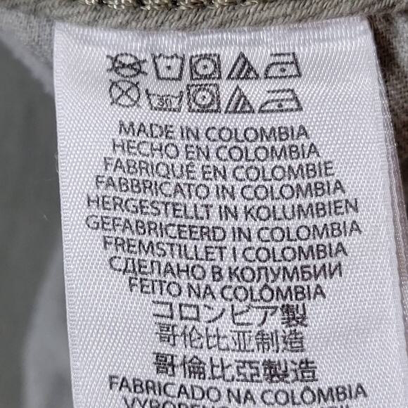 Michael Kors Green Olive Jeans Stretch Classic Straight Denim Zip Womens Size 10 - Picture 12 of 13